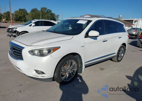 2014 Infiniti Qx60 Hybrid z USA, uszkodzony, nr VIN 5N1CL0MN2EC514508